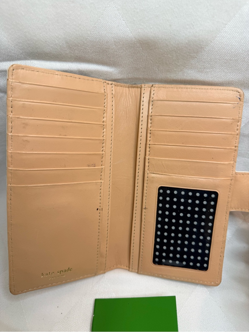 kate spade Patent Leather Purple Wallet with Gold Hardware - Picture 6 of 8